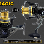 MOLINETE MAGIC 8+1BB ALUMINIO