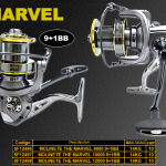 MOLINETE MARVEL 9+1BB ALUMINIO