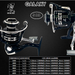 MOLINETE GALAXY 5BB ALUMINIO