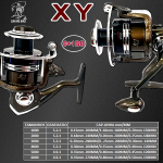 MOLINETE XY 6+1BB ALUMINIO