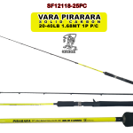 VARA PIRARARA 1,68MTR 20-40lb P/C CARBON SF12118