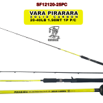 VARA PIRARARA 1,98MTR 20-40lb P/C CARBON SF12120